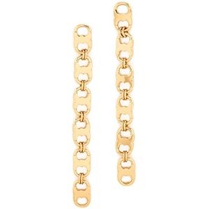 Tory Burch Gold Logo Chain Earring